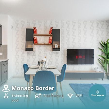 Frontiere Monaco, Terrasse Vue Mer, Tour Odeon - Ap Apartment โบโซเลย ภายนอก รูปภาพ